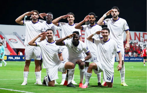 الصقر يتغلب على الرائد 2-0 في دوري الأولى