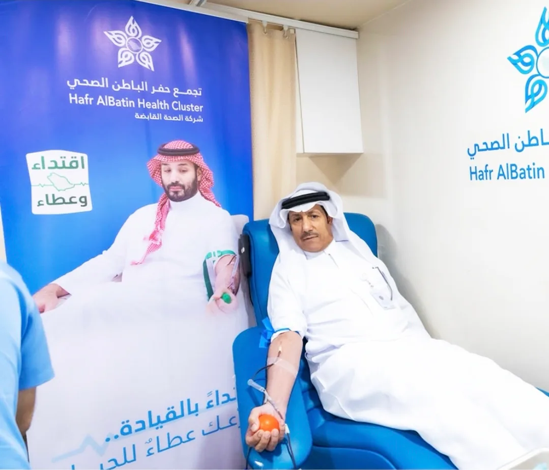 هيئة الصحفيين السعوديين بحفرالباطن تشارك في الحملة الوطنية للتبرع بالدم 2026