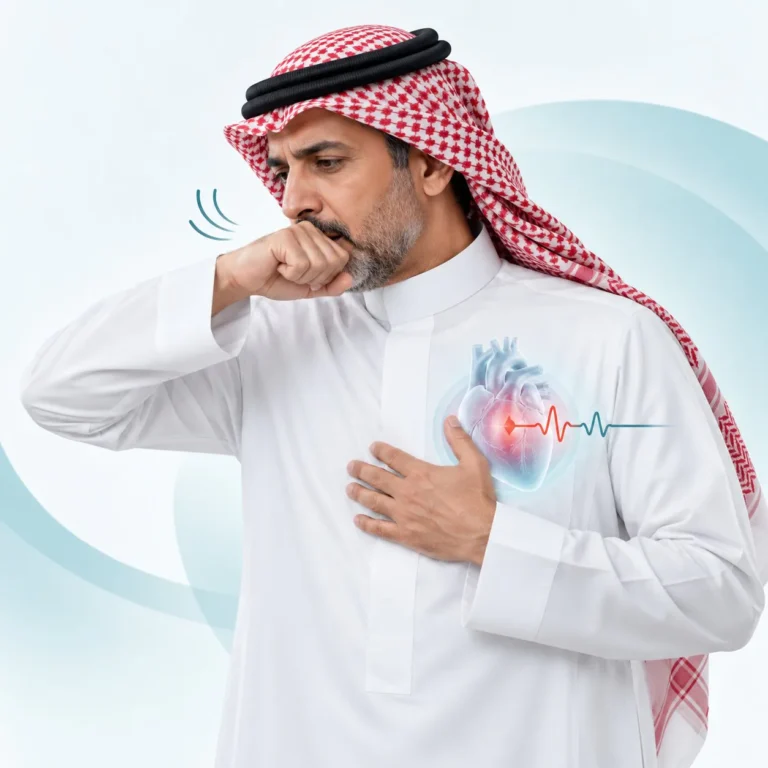استشاري قلب يكشف سبب الكحة المصاحبة للنبضات الزائدة