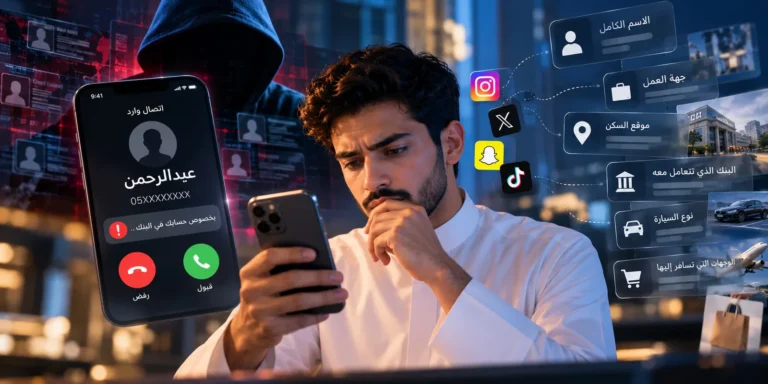 كيف يعرف المحتال اسمك قبل أن يتصل بك⁉️