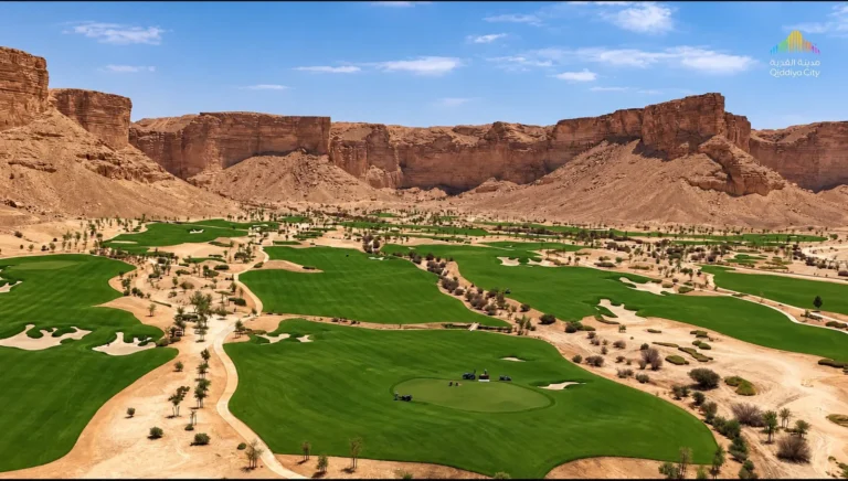 ملعب الجولف في القدية يبلغ 92% من الإنجاز.. 18 حفرة بتصميم “فالدو” وافتتاح خلال 2026